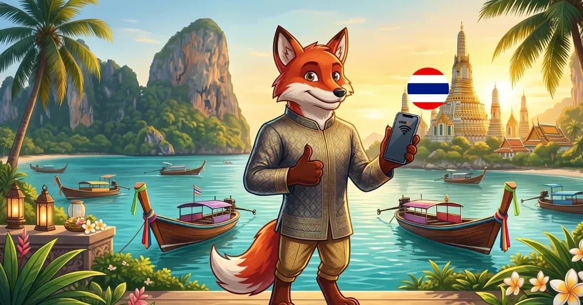 Beste eSIM für Thailand 2026: Tarife, Preise & Netzabdeckung